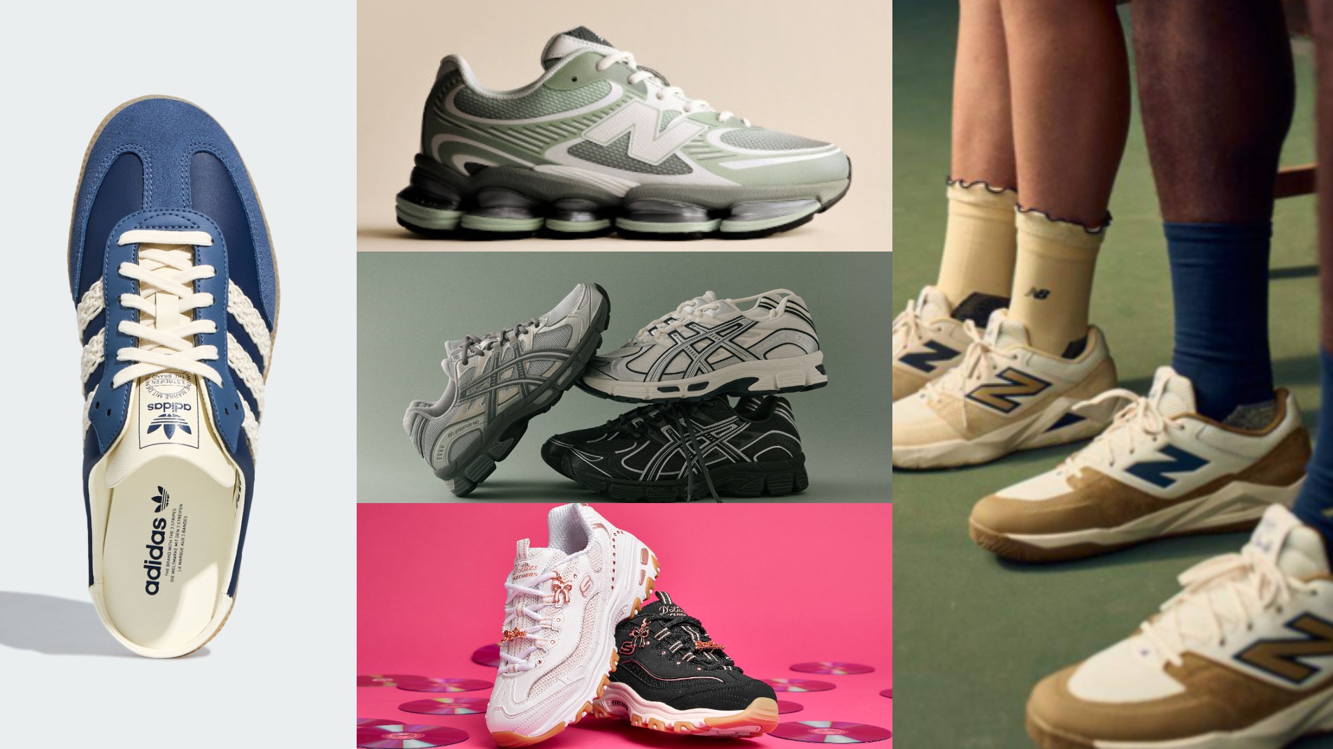 2026網球鞋正夯！6雙最新球鞋推薦，adidas、NB把球場風穿上街