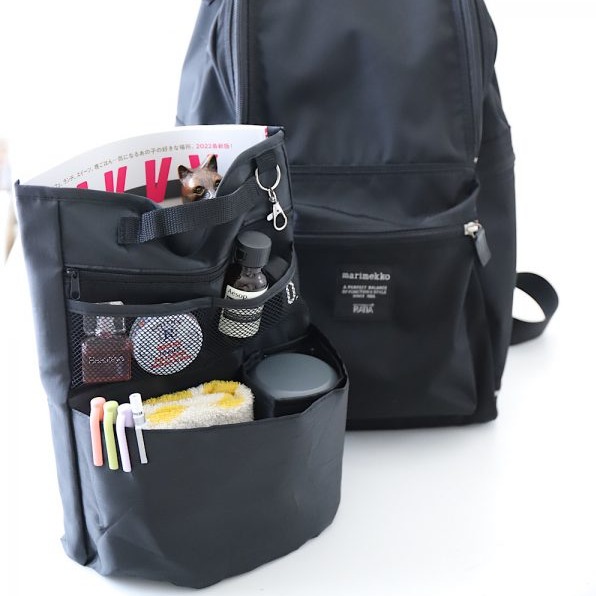 大創超強收納好物「包中包」，讓背包裡不再亂糟糟！