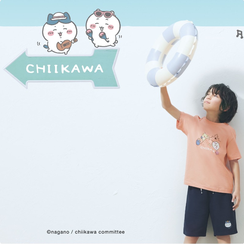 GU x 吉伊卡哇 再度夢幻聯名！「Chiikawa 夏日假期」系列 5 月 26 日登場