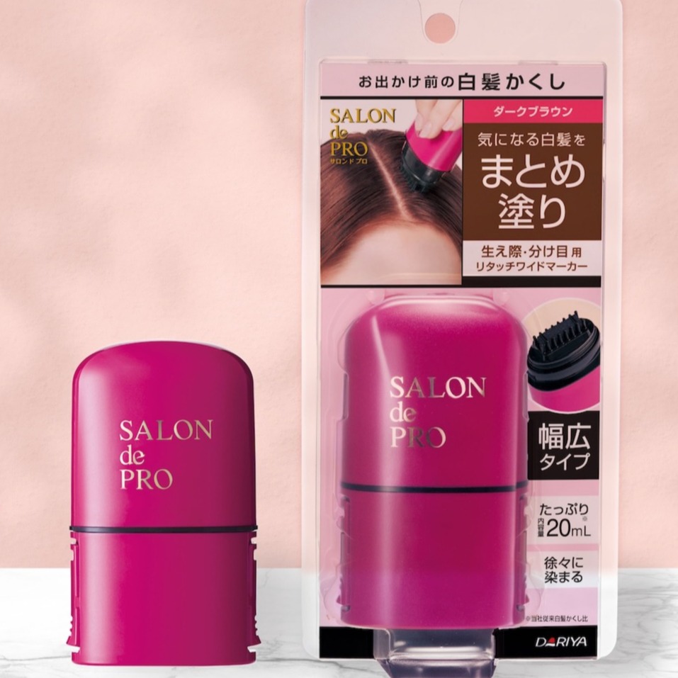 讓你的髮際線煩惱一掃而空！日本DARIYA「 Salon de Pro」必買白髮救星