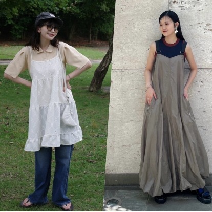 2025夏季穿搭不燒腦！一件洋裝輕鬆搞定4套日系造型