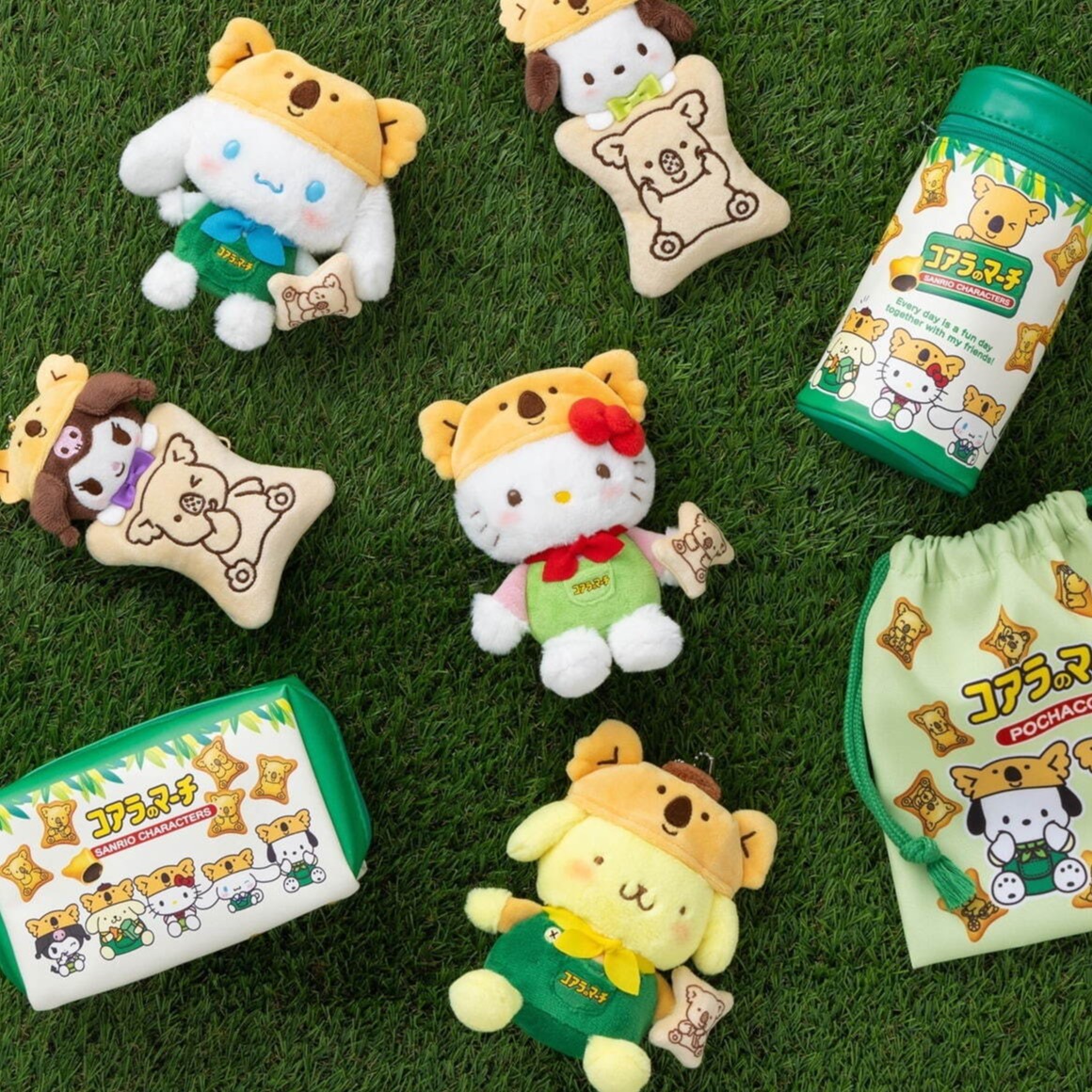 「樂天小熊餅 × 三麗鷗角色」夢幻聯名!Hello Kitty 等人氣角色戴上無尾熊帽,可愛爆擊登場!