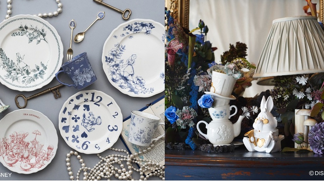 Afternoon Tea 史上最美的《愛麗絲夢遊仙境》午茶系列！ 用復古歐風杯盤重現午後夢境