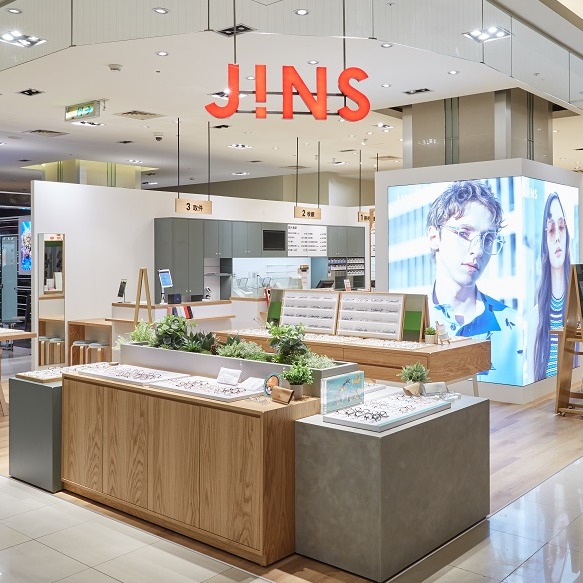 JINS宜蘭新月廣場店改裝REOPEN 暖心服務再升級