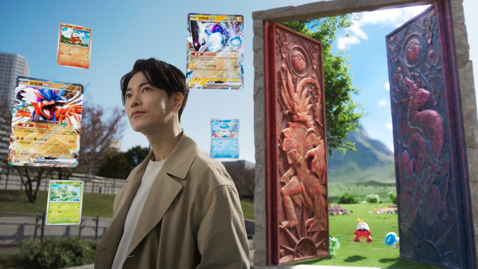 寶可夢集換式卡牌新擴充包「朱ex」「紫ex」登場！佐藤健宣傳影片驚喜亮相