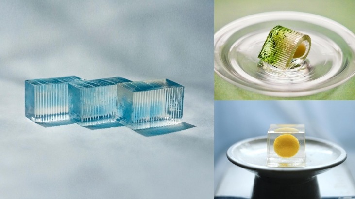 夏季日本和菓子也要沁心涼？透明系超上相的「YUKI FUJIWARA」