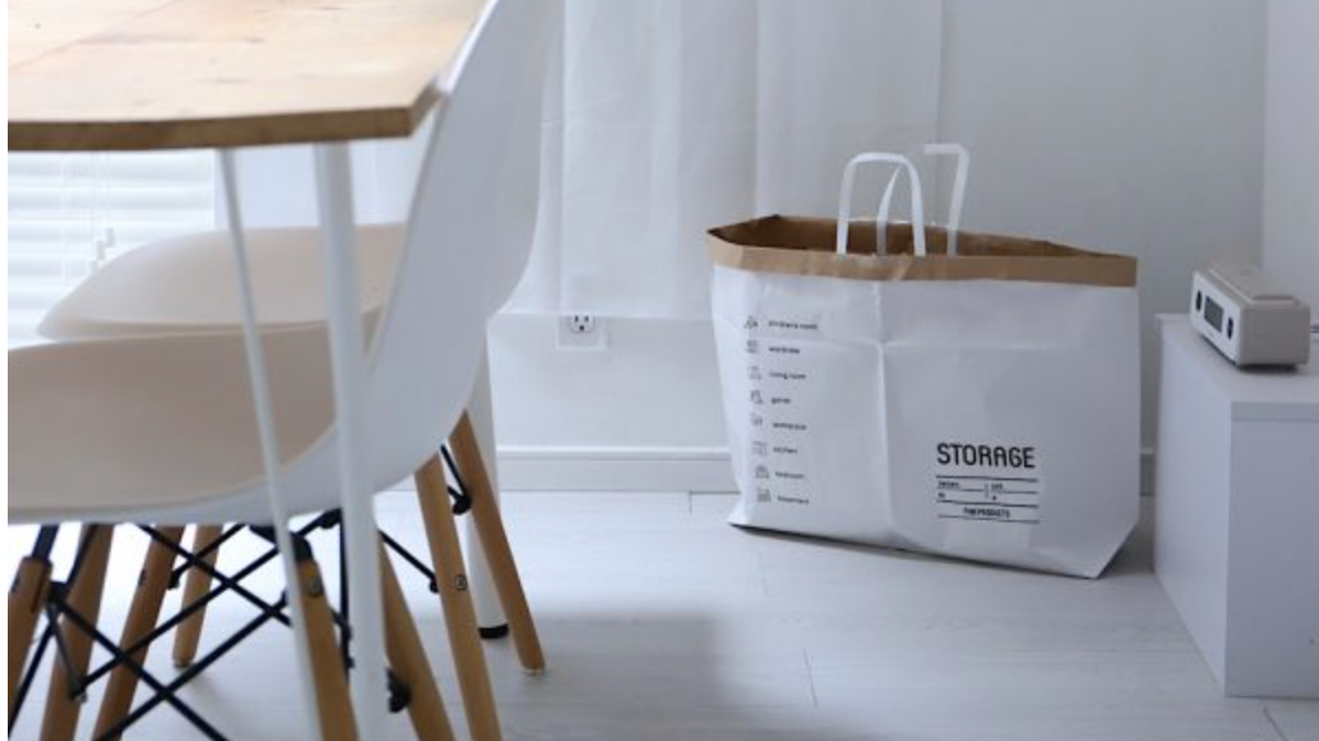 不擅整理的人必學之「紙袋收納法」！大創紙袋讓你隨便收都時尚