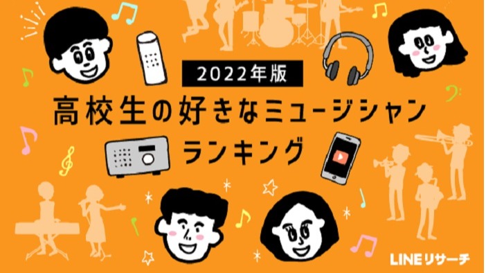 日本大調查 2022年高中生喜歡哪些歌手？平常看什麼音樂節目？