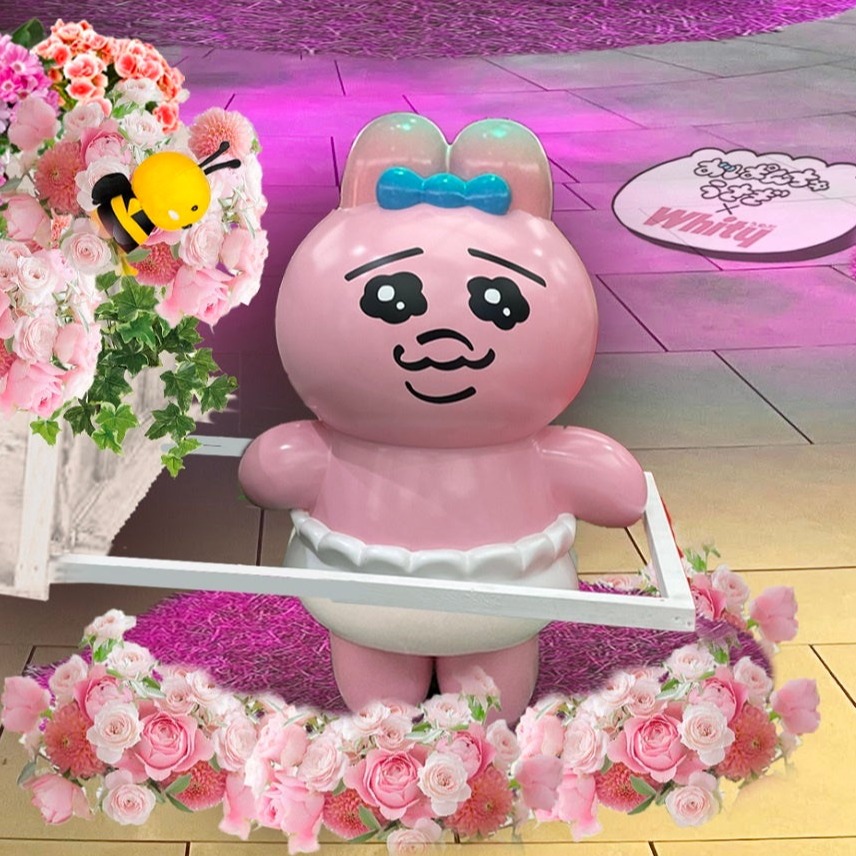 大阪「Whity梅田」x人氣插畫角色「內褲兔」，期間限定佈景就在梅田地下街