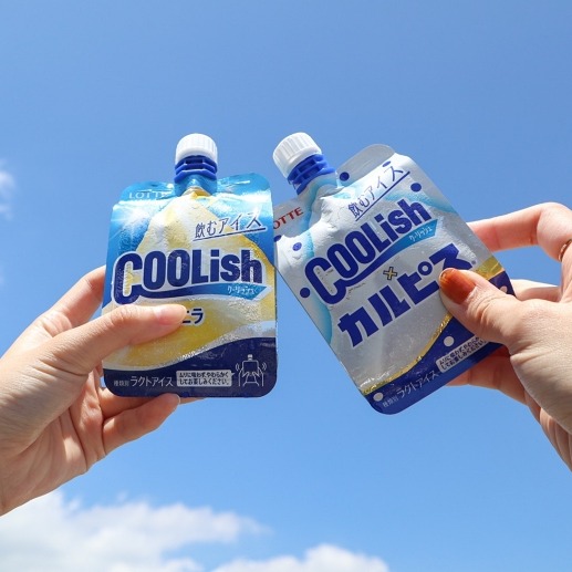 這可不是果凍包！日本熱銷國民冰品 Coolish 酷立吸可以「喝」的冰淇淋登台！
