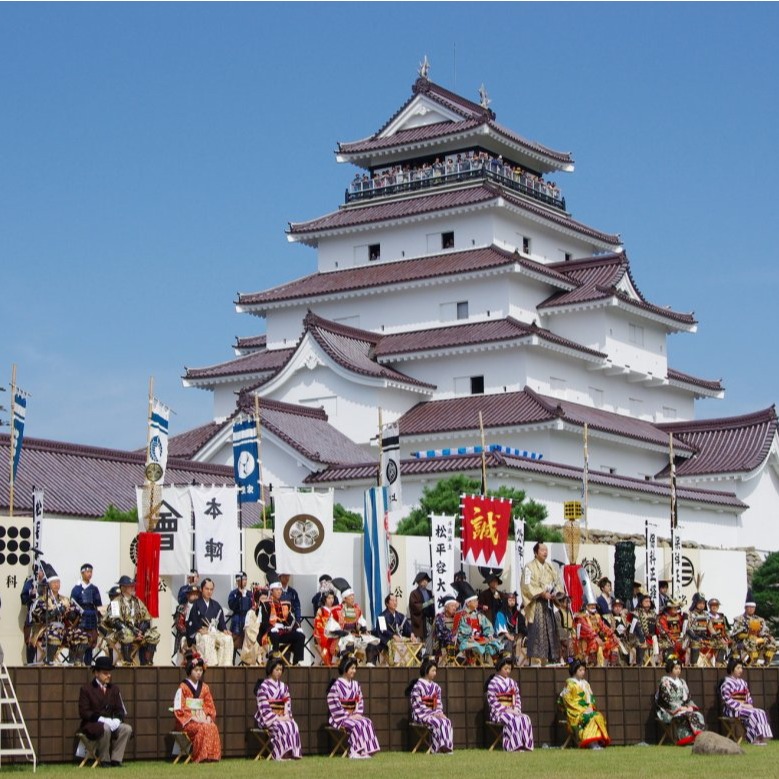日本戰國武士們齊聚一堂！若松城下會津祭體驗戰國時代古裝風情