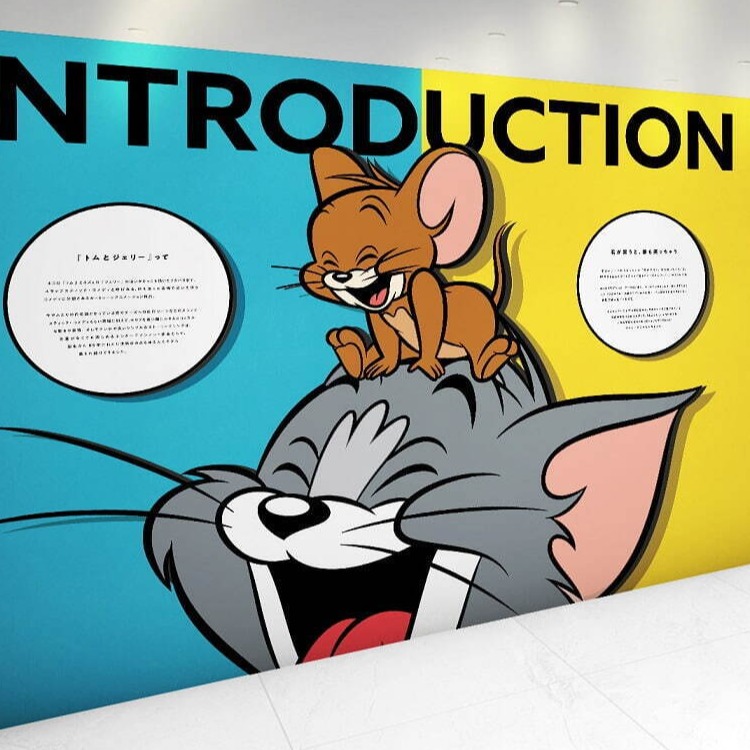 《湯姆貓與傑利鼠》體驗型展覽會首度登陸日本，在銀座三越享受他們的日常吧！