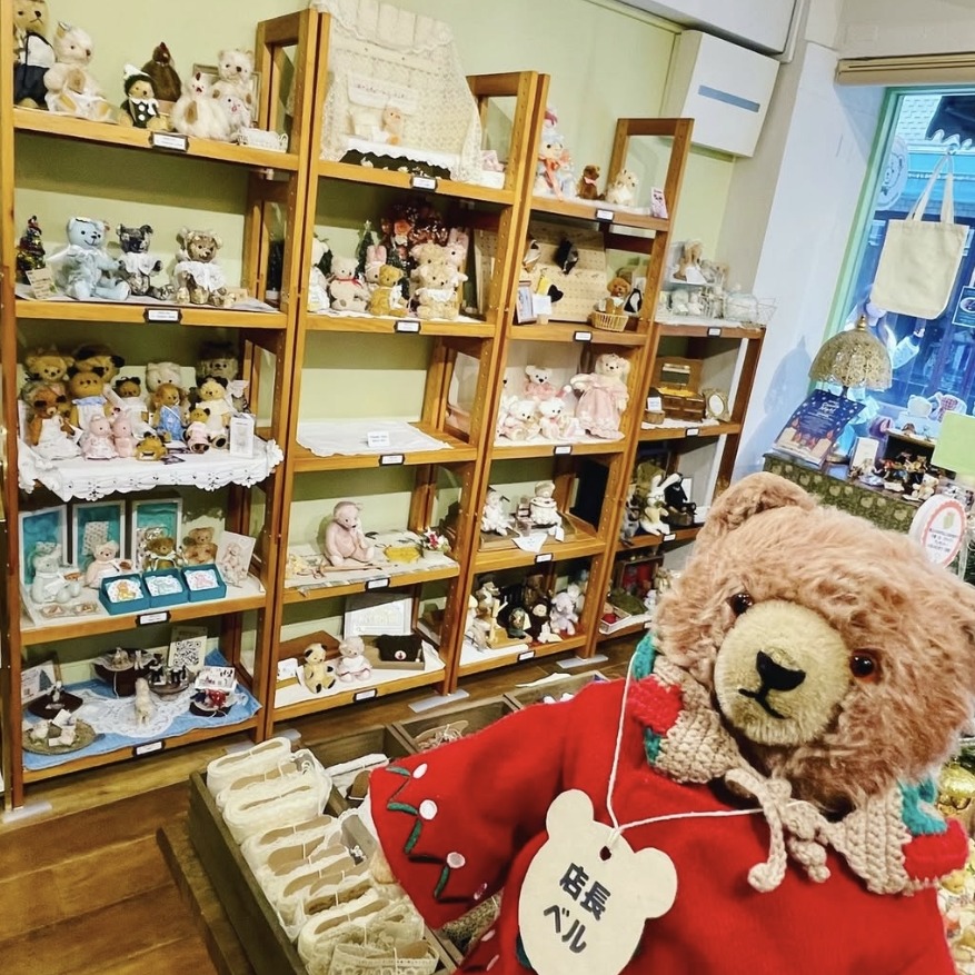 泰迪熊控的寶藏好店，東京吉祥寺「Bell's Room」，媲美泰迪熊博物館的泰迪熊專賣店