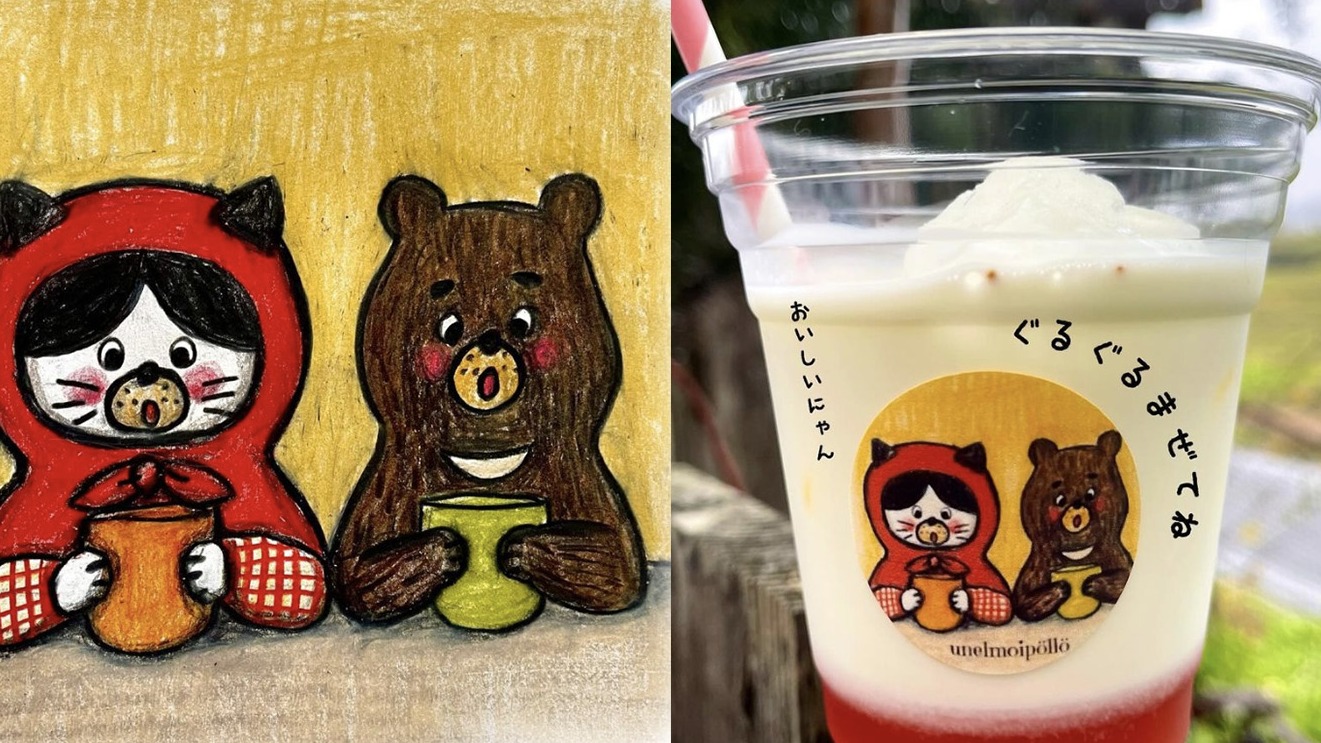 療癒插畫、點心、雜貨，仙台咖啡雜貨店「unelmoipollo」三種願望一次滿足