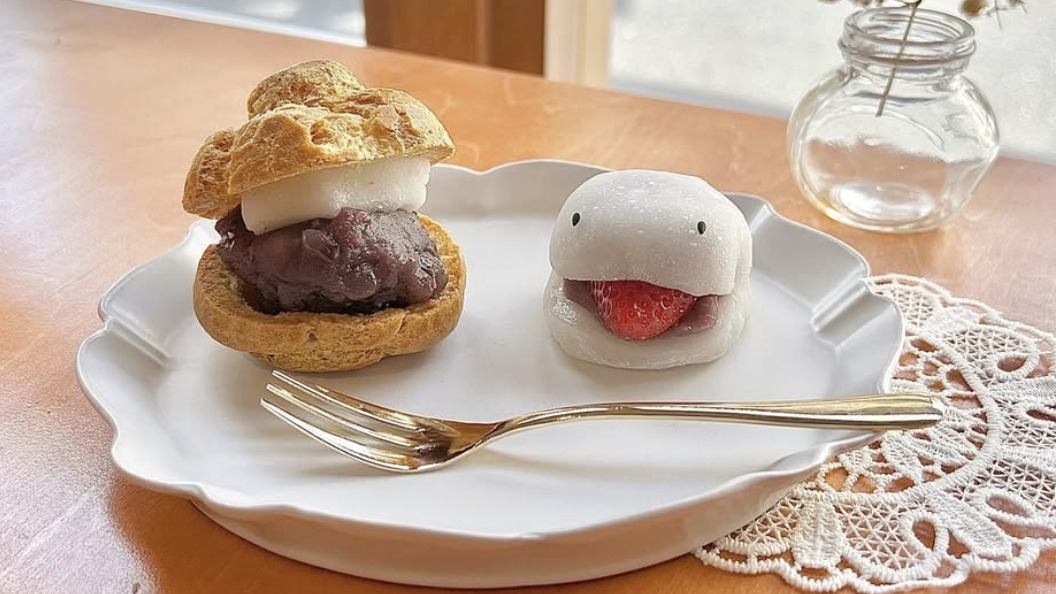 東京日暮里的和洋融合甜點舖「和洋菓子 EDO USAGI」，必嚐妖怪大福、求肥紅豆餡泡芙