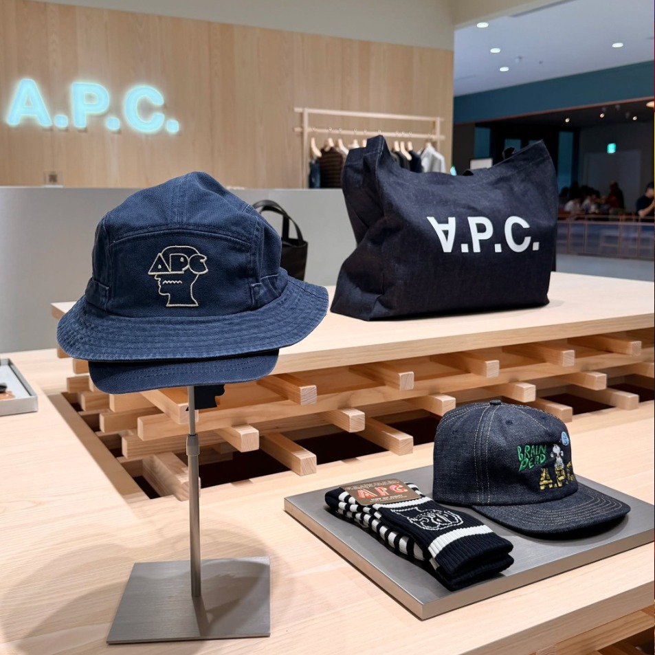 哈日族必看！A.P.C.台中漢神洲際首店開幕，Brain Dead聯名、Coach話題合作同步炸街