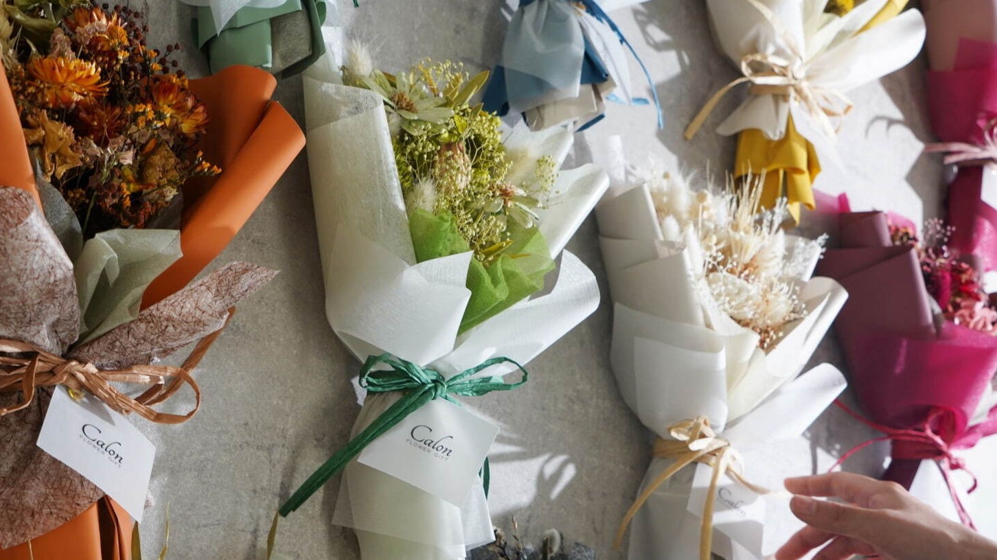 永生花專賣店「Calon DRY FLOWER」東京1號店盛大開幕囉！