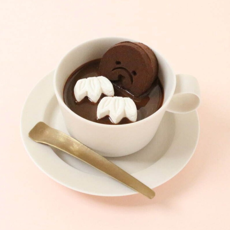 泡在杯子裡的巧克力？老字號和菓子鋪「亀屋良長」推出超可愛甜蜜情人節限定甜點