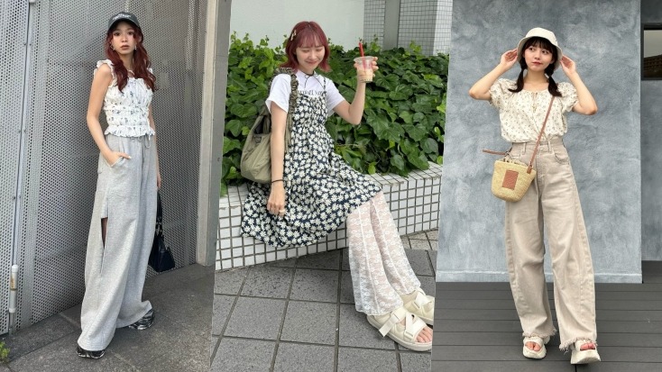2025夏季日本時髦關鍵字：「碎花」穿出精緻女孩氣息