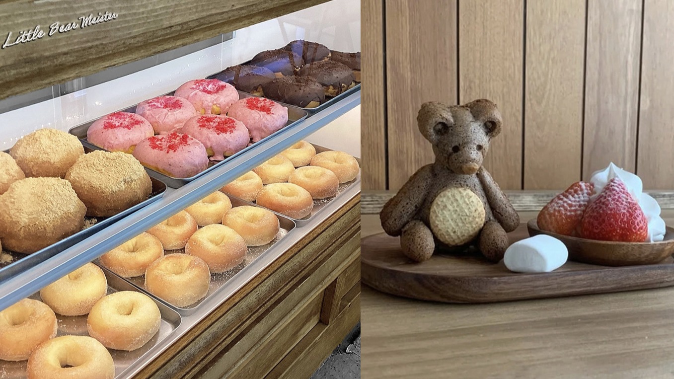 東京神樂坂甜甜圈專賣店「Little Bear Meister（リトルベアマイスター）」，泰迪熊立體甜甜圈超吸睛
