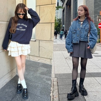 2024冬日來點微辣造型！運用4款短裙展現個性與時髦兼具的長腿比例