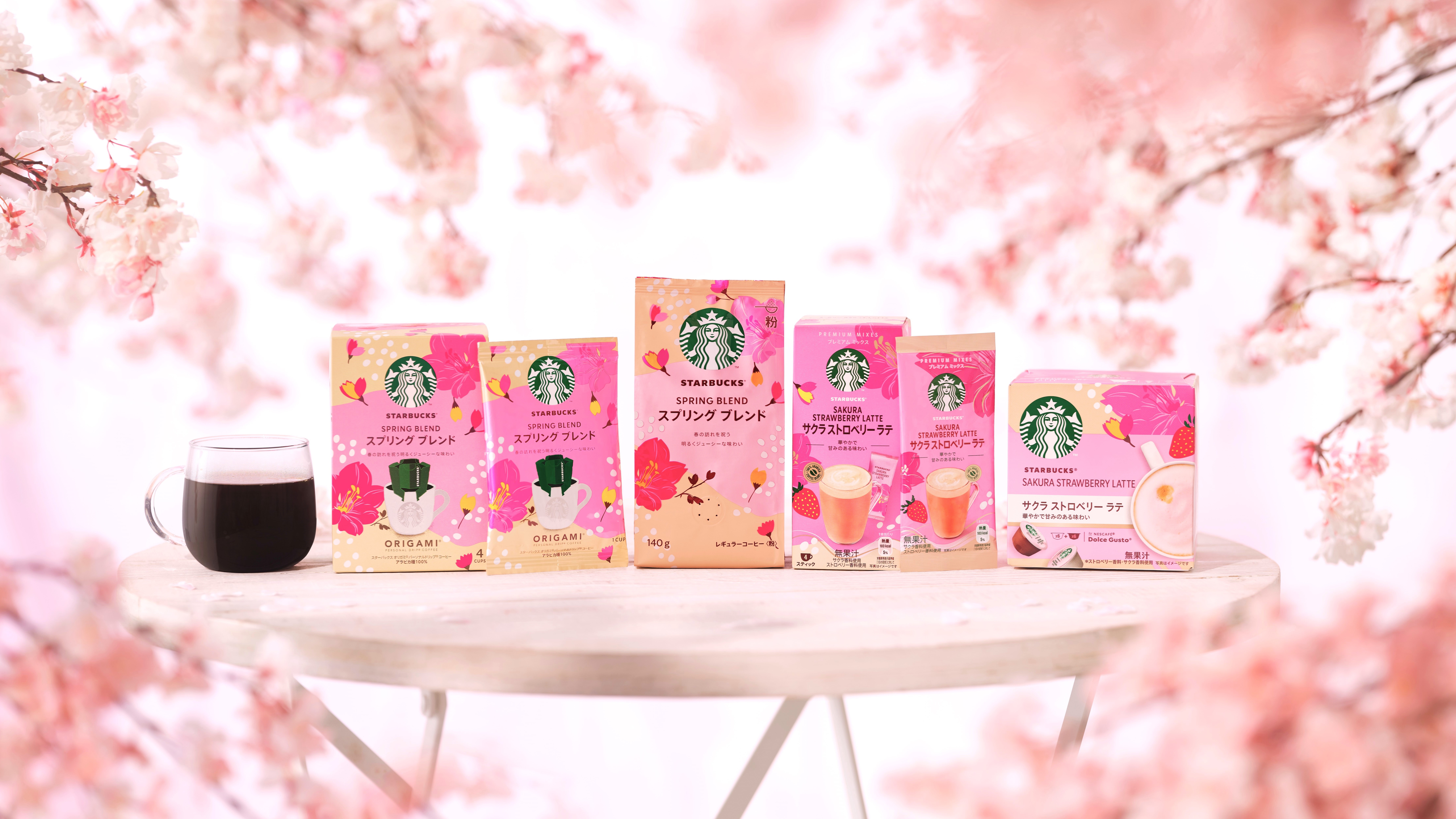 日本伴手禮又增一項！日本星巴克推出各種春季限定咖啡