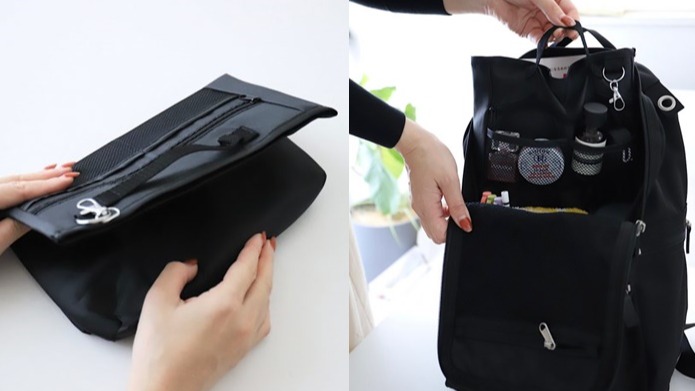 大創超強收納好物「包中包」，讓背包裡不再亂糟糟！