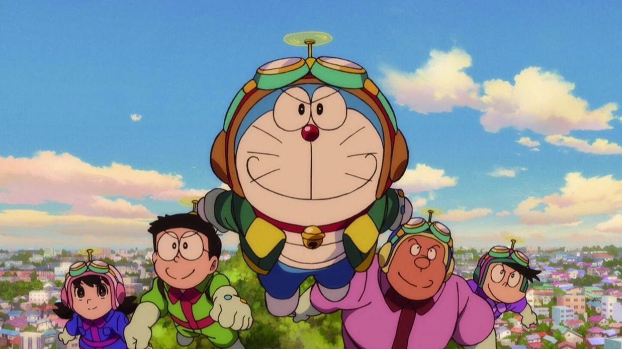 《電影哆啦A夢：大雄與天空的理想鄉》7月21日中日文版歡樂上映