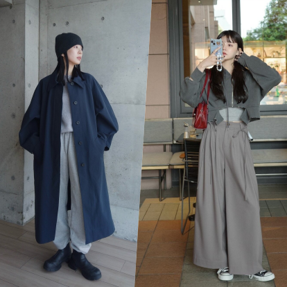 2025春季造型也可以很個性！選用「黑、灰、白」營造日系街頭態度