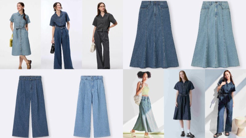 小個子女孩看過來！GU輕丹寧3招解鎖高挑比例