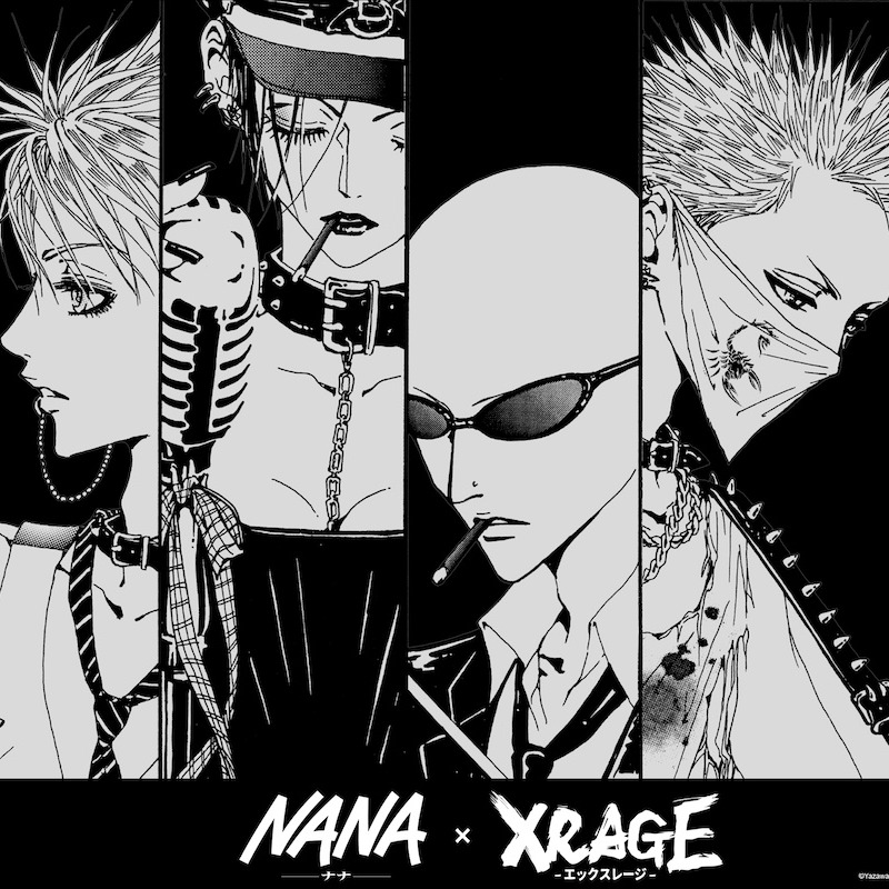 為不完美的青春留下風格註解，XRAGE X 《NANA-ナナ-》聯名系列3月4日發售