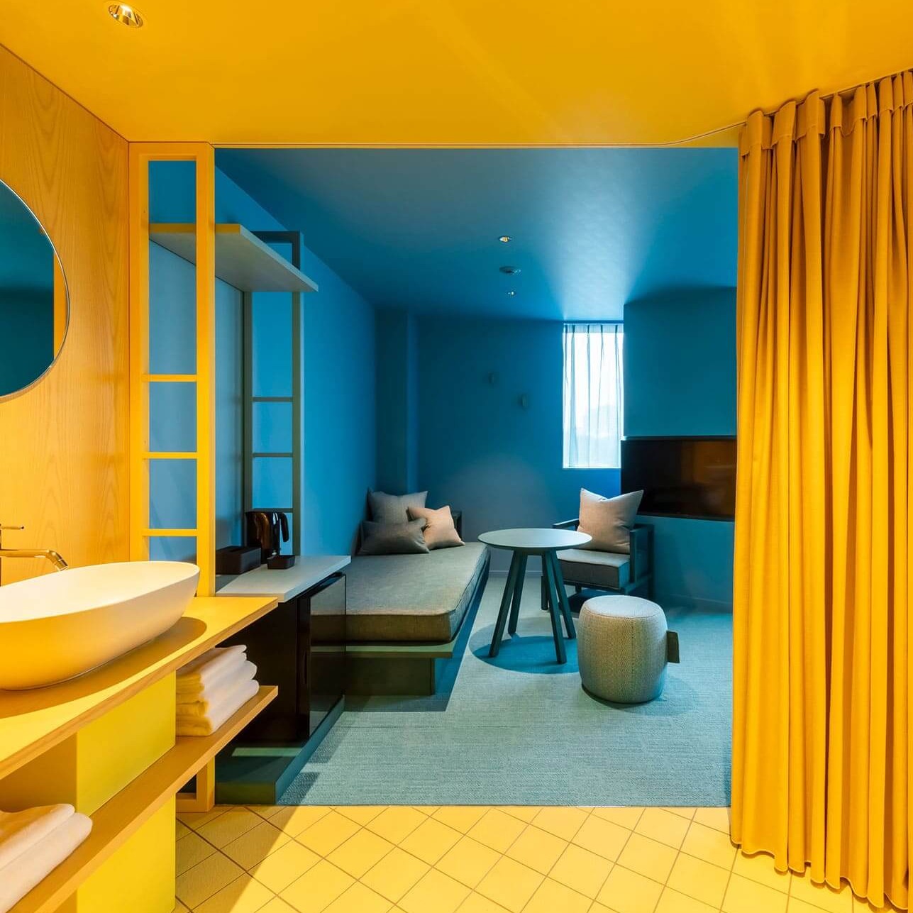 大膽玩色彩！東京toggle hotel撞色飯店給你不一樣的住宿體驗