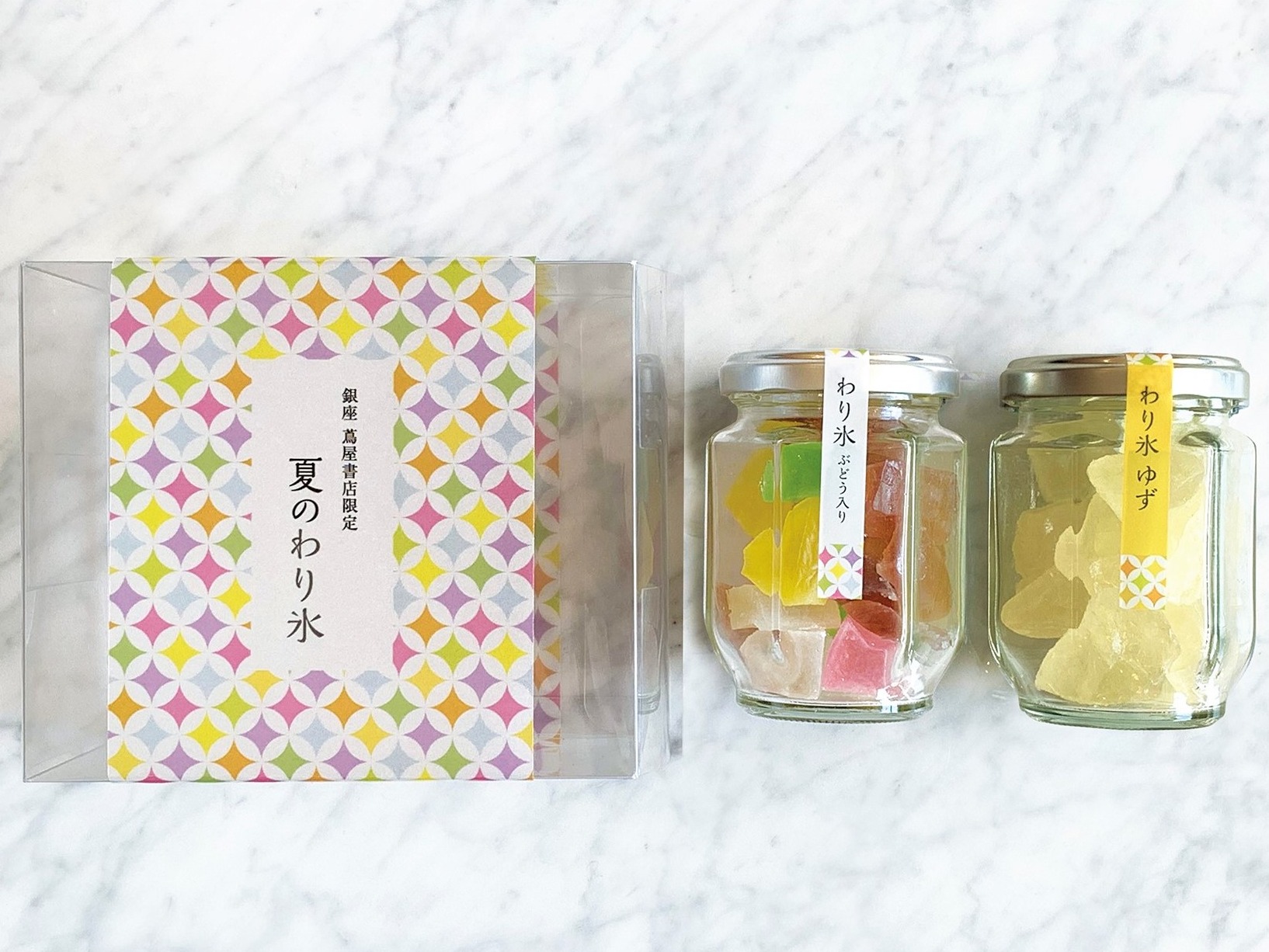 和菓子老鋪村上x銀座蔦屋書店聯名和菓子「夏日碎冰」繽紛上市