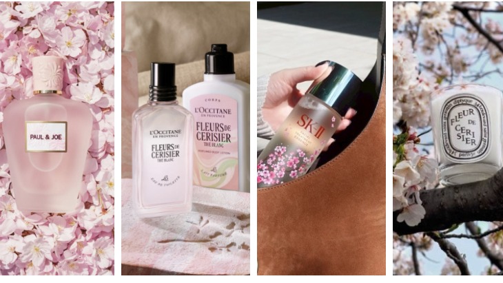 日本人最愛的櫻花香氣！櫻花系美妝一次看，從SK-II到Diptyque，嬌蘭全球限量18瓶蜂印瓶夢幻登場