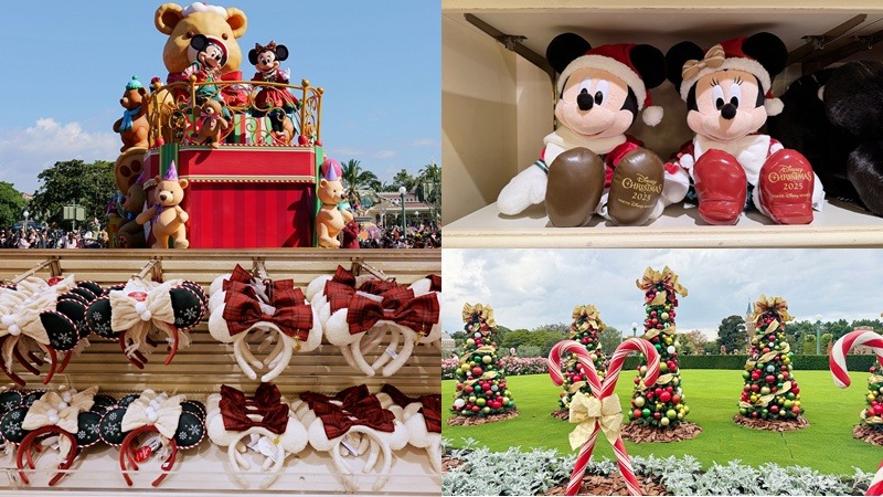 2025 年「迪士尼聖誕節」樂園篇！米奇與好友帶領玩具們歡樂遊行，限定周邊也不可錯過