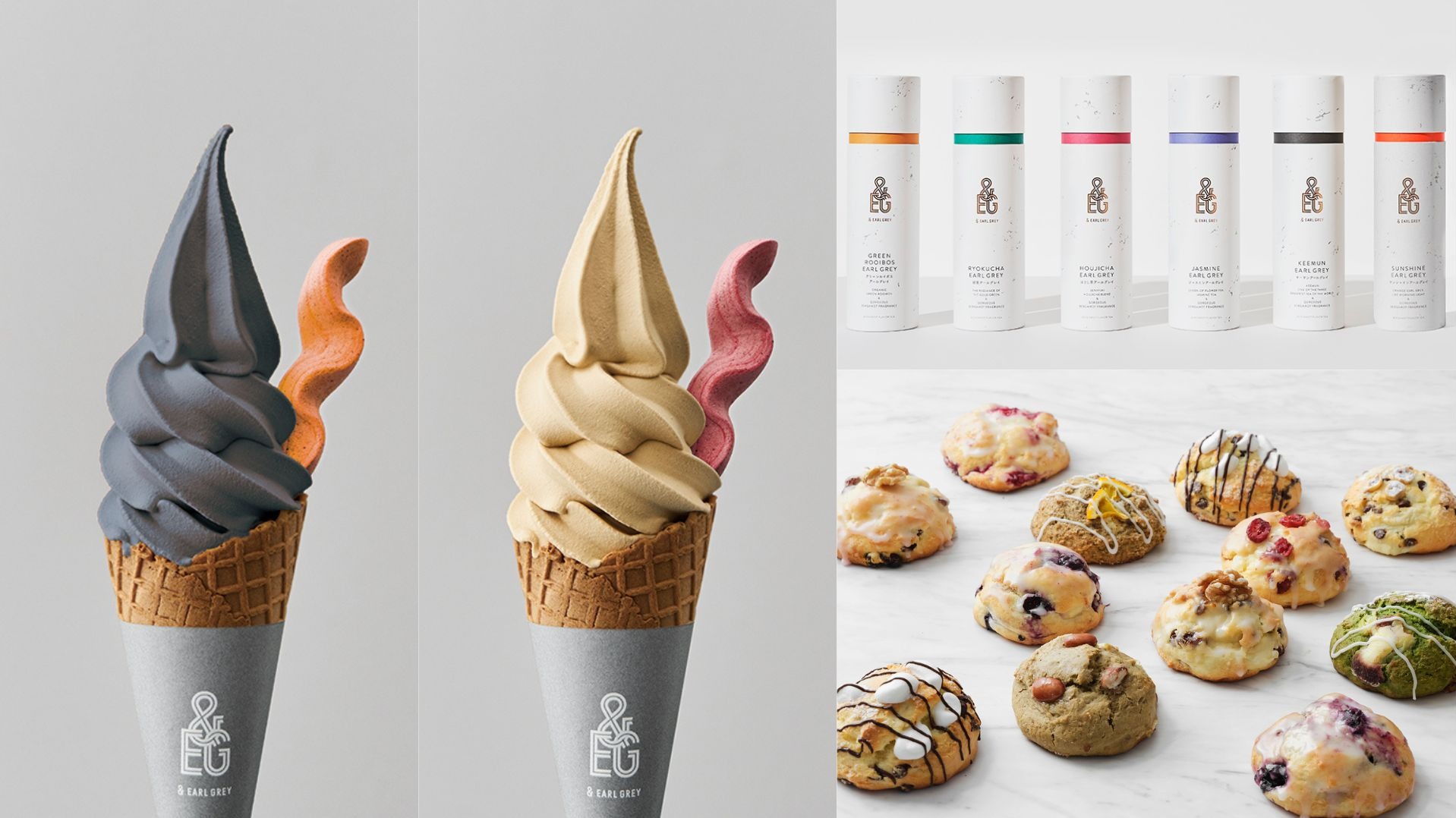 伯爵茶專門店「&EARL GREY」於 JR 名古屋高島屋登場！霜淇淋與司康掀起排隊熱潮