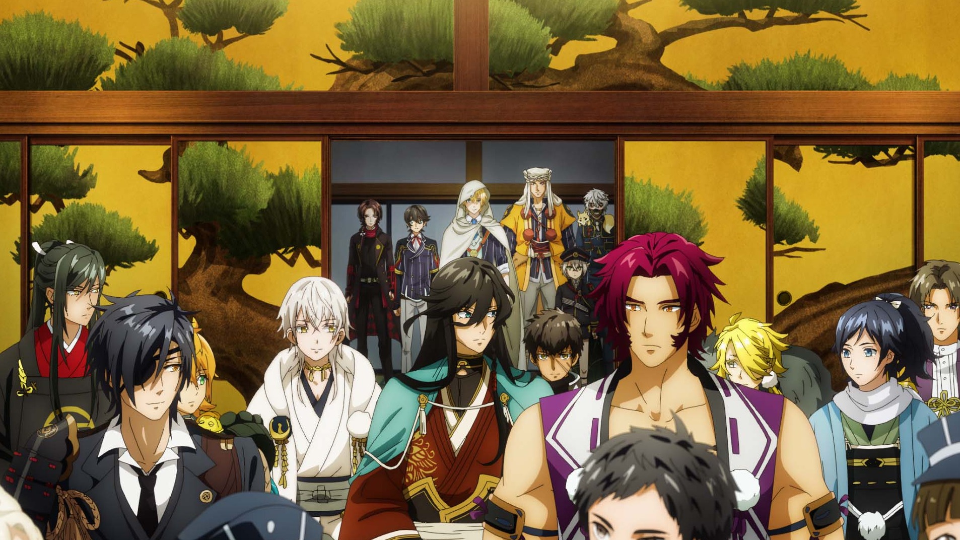 「刀劍亂舞」系列舞台劇改編全新動畫登大銀幕！「刀劍亂舞 迴-虛傳 燃燒的本能寺-」前、後篇接力上映