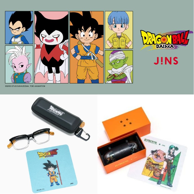 JINS×七龍珠 DAIMA聯名眼鏡隆重登場！親子共同連結昔日感動