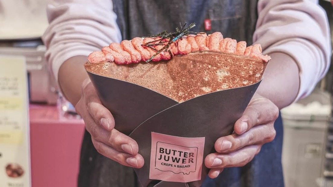 文字燒口味可麗餅？令人意想不到的可麗餅口味只有在淺草「BUTTER JUWER」才能吃到！