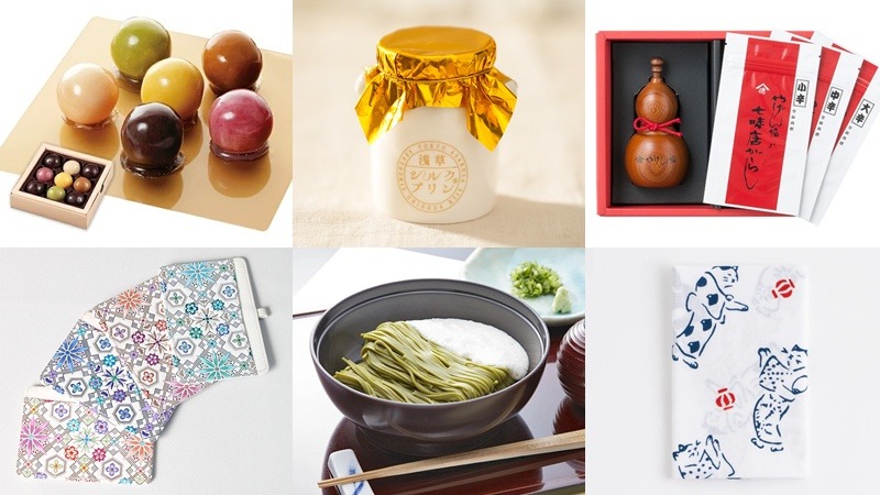 淺草限定伴手禮19選！除了可愛的絲綢布丁與豆沙球之外，還有承襲傳統工藝的花菱證件套、手拭巾與祈福吊飾