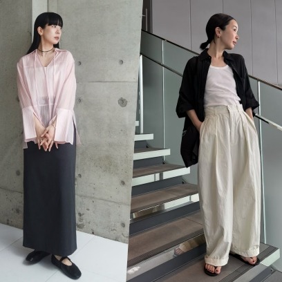 遮陽防曬與時髦風格同時擁有！跟著日本女生以透膚襯衫混搭4種造型