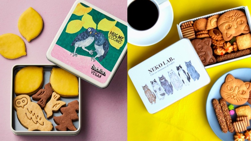 最值得收藏的伴手禮！日本童趣插畫風鐵盒餅乾10選