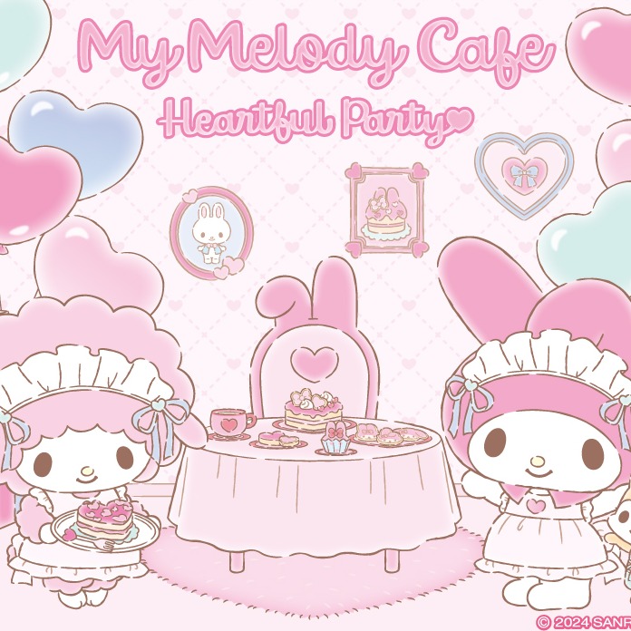 美樂蒂50週年主題咖啡廳於東京、大阪、愛知、宮城開幕!可愛爆棚餐點與周邊搶攻粉絲荷包