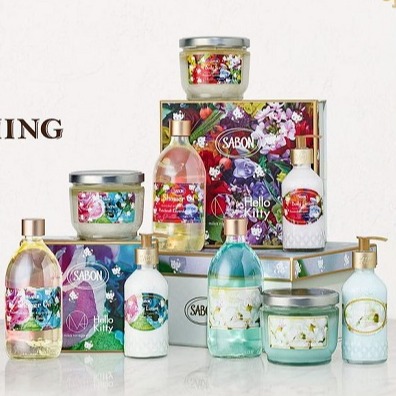 SABON×蜷川實花×Hello Kitty超強聯名系列！華麗又夢幻的限量洗沐組合