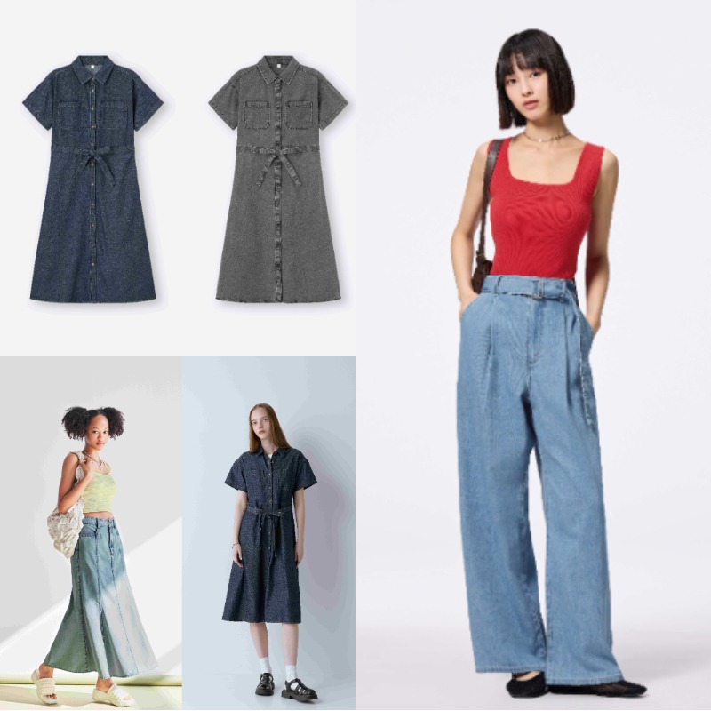 小個子女孩看過來！GU輕丹寧3招解鎖高挑比例