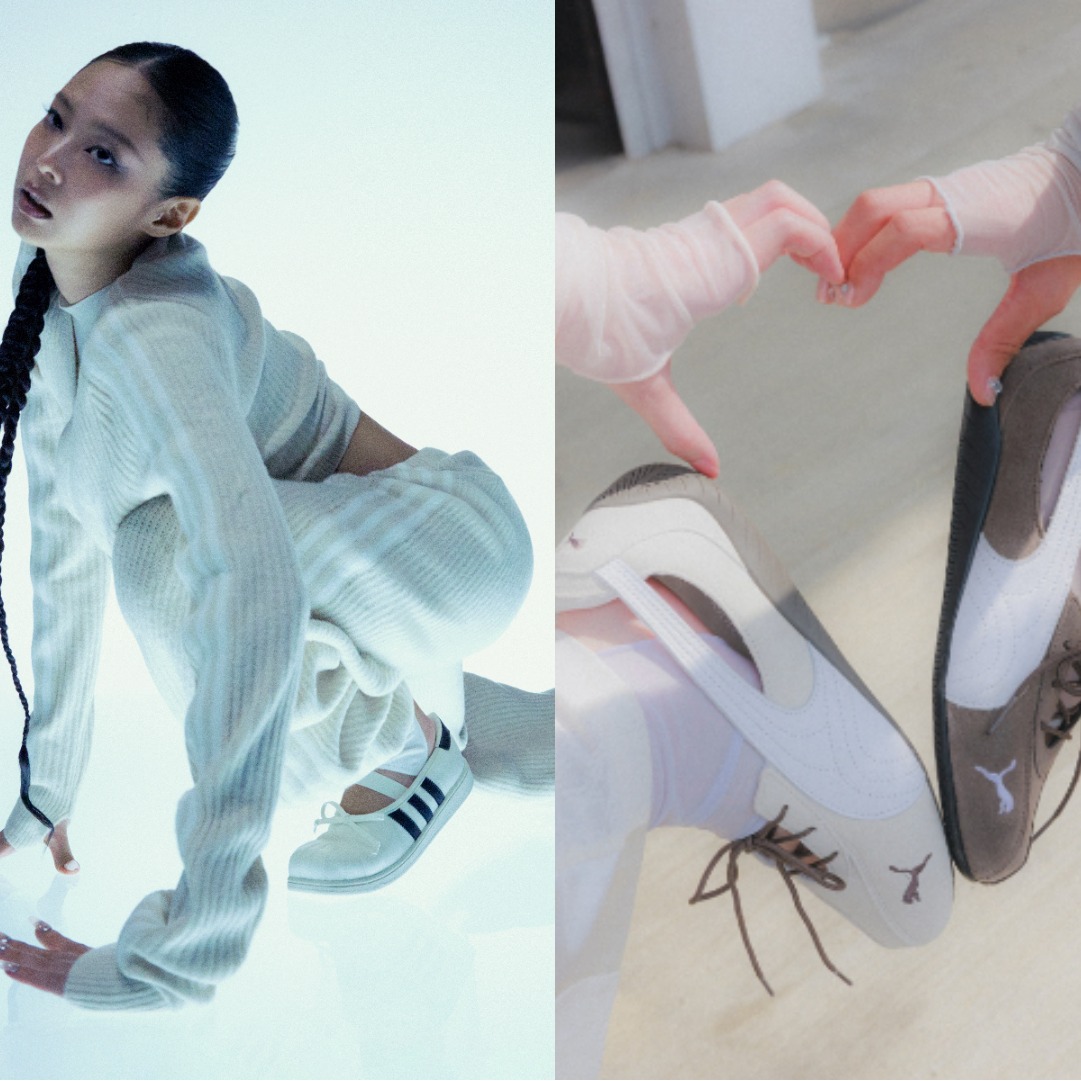 仙氣芭蕾鞋推薦！PUMA、ASICS混入運動感甜而不膩，JENNIE同款愛迪達爆話題必收