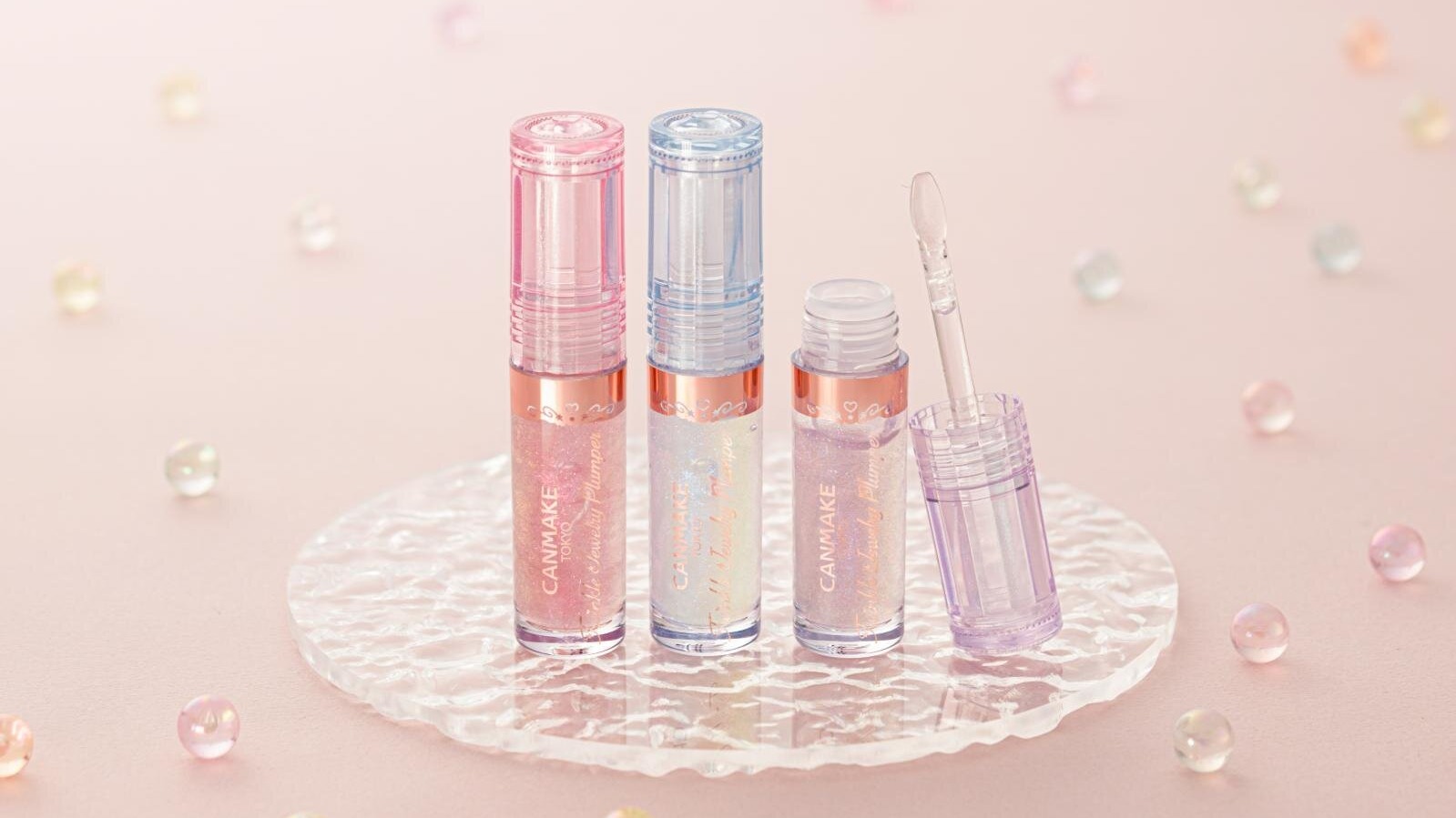 2026春季必收！CANMAKE推出閃耀珠光豐唇蜜，打造如珠寶般的動人雙唇