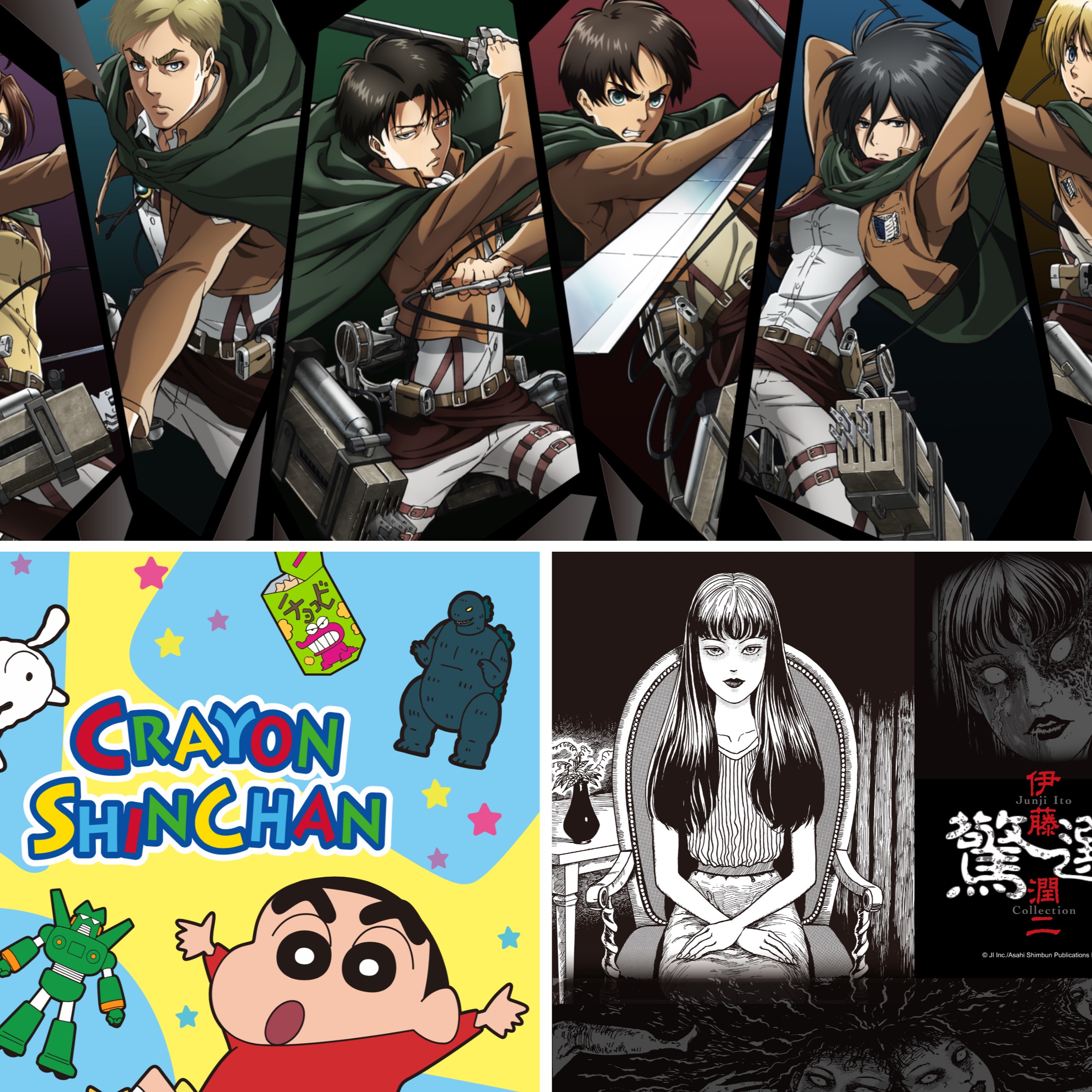 「宅一番」進駐高雄車站 四款開幕限定福袋 「間諜家家酒」、「助六」、「蠟筆小新」與「進擊的巨人」必搶！