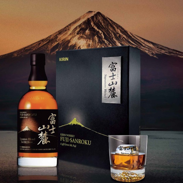 在台首發!KIRIN「富士山麓Signature Blend」限量威士忌禮盒獨獻台灣