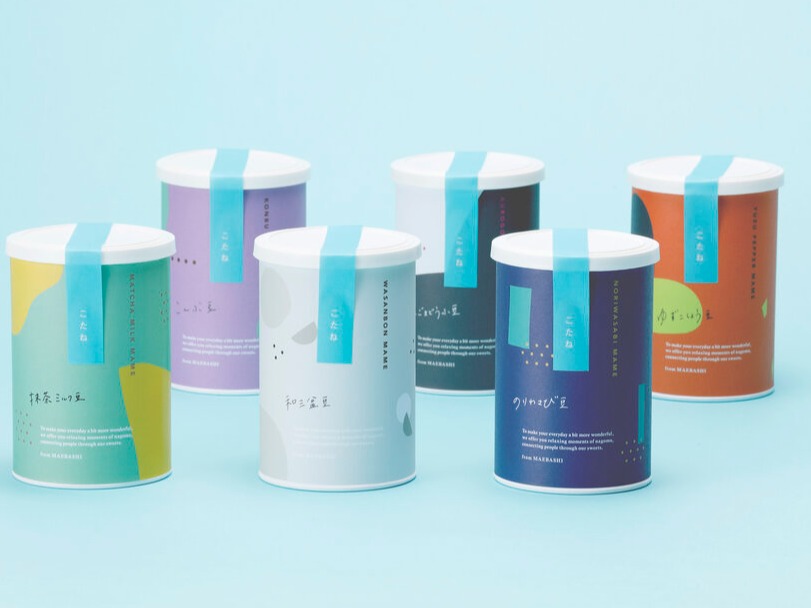 TOP包裝設計獎 豆菓子「こたね」（KOTANE）繽紛罐罐超可愛！